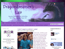 Tablet Screenshot of dragondreamerslair.com